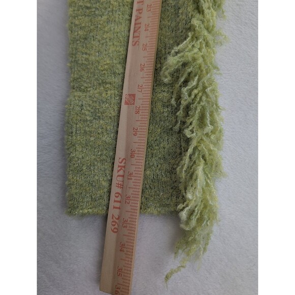 NASTY GAL Knitted Fringe Long Sleeve Pullover Lace Up Front Sweater NWT Small - Picture 12 of 13